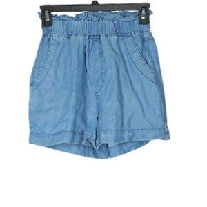 Thread & Supply Women's Blue Shorts Women's XS Elastic Waist Belt